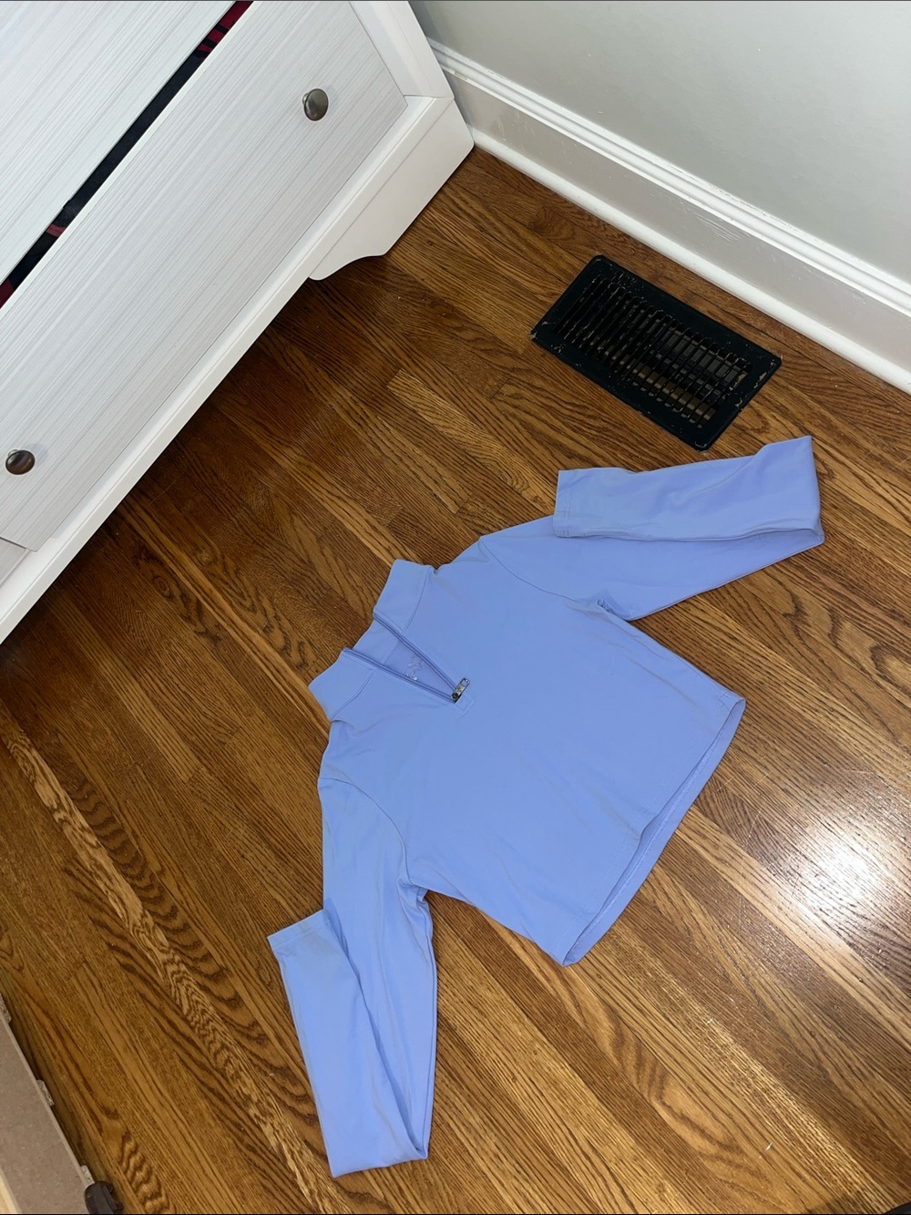 Vitality cropped quarter zip